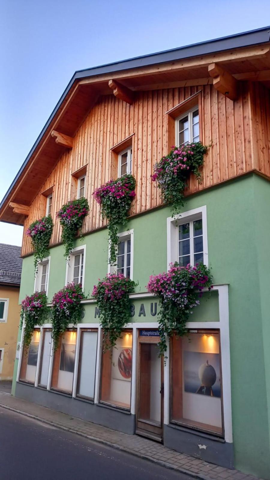 Seehaus Miglbauer Attersee Buitenkant foto